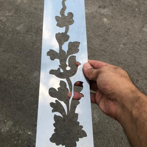 برش هنری فلزات(استیل)