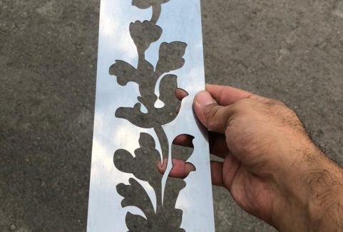 برش هنری فلزات(استیل)